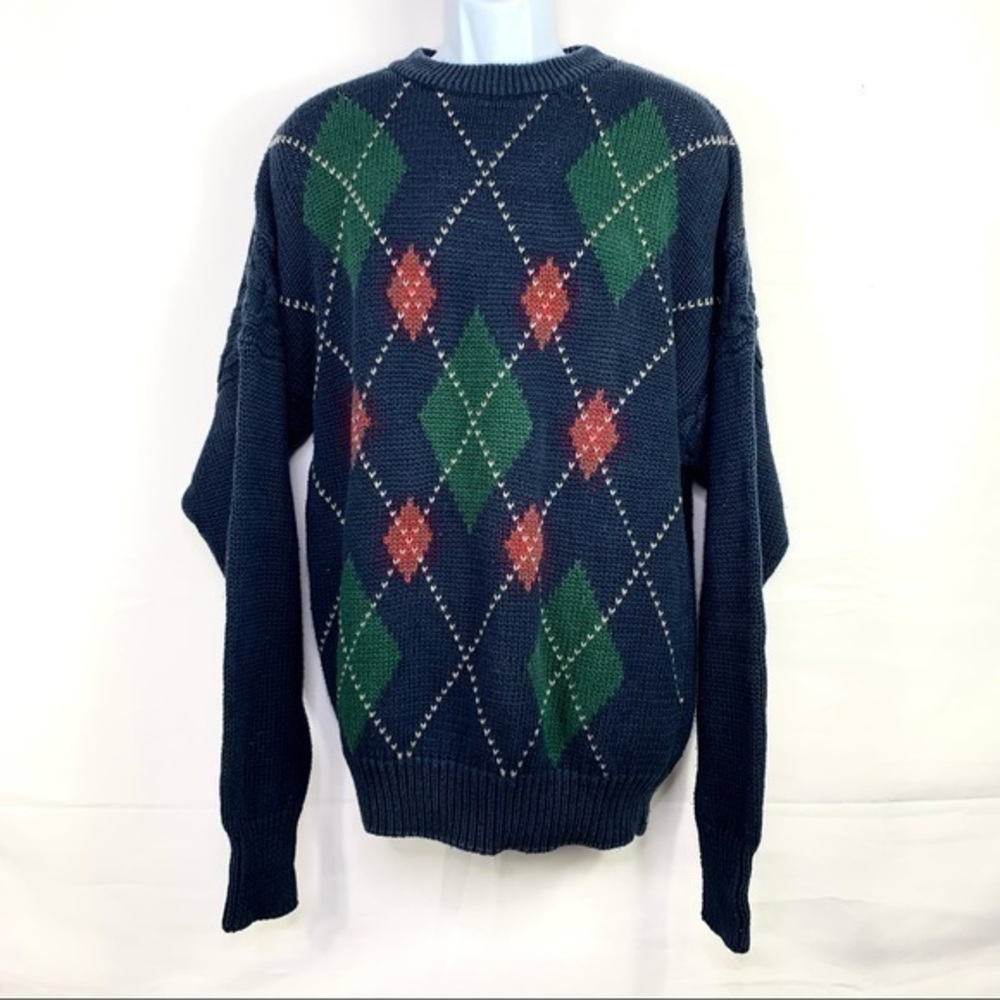 Structure Men’s Sweater Blue Pullover Sz L